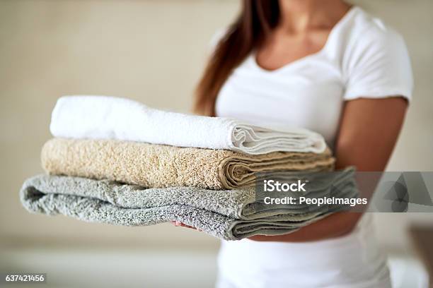 Fluffy Comforts Stock Photo - Download Image Now - Carrying, Clean, Domestic Life