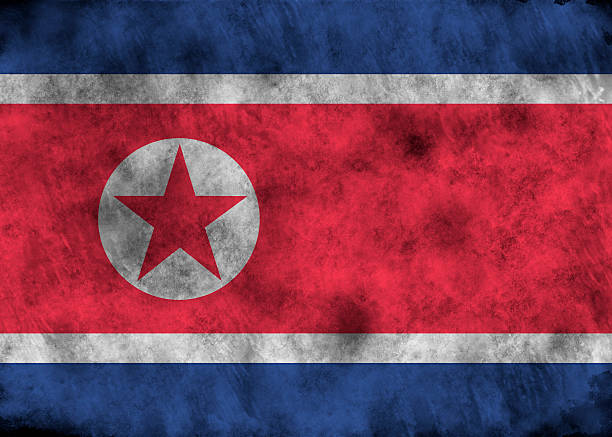 istock Grunge North Korea flag. 637429524