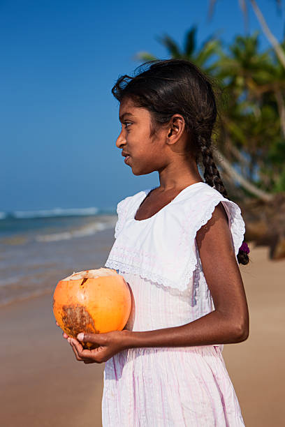 coconut on the beach