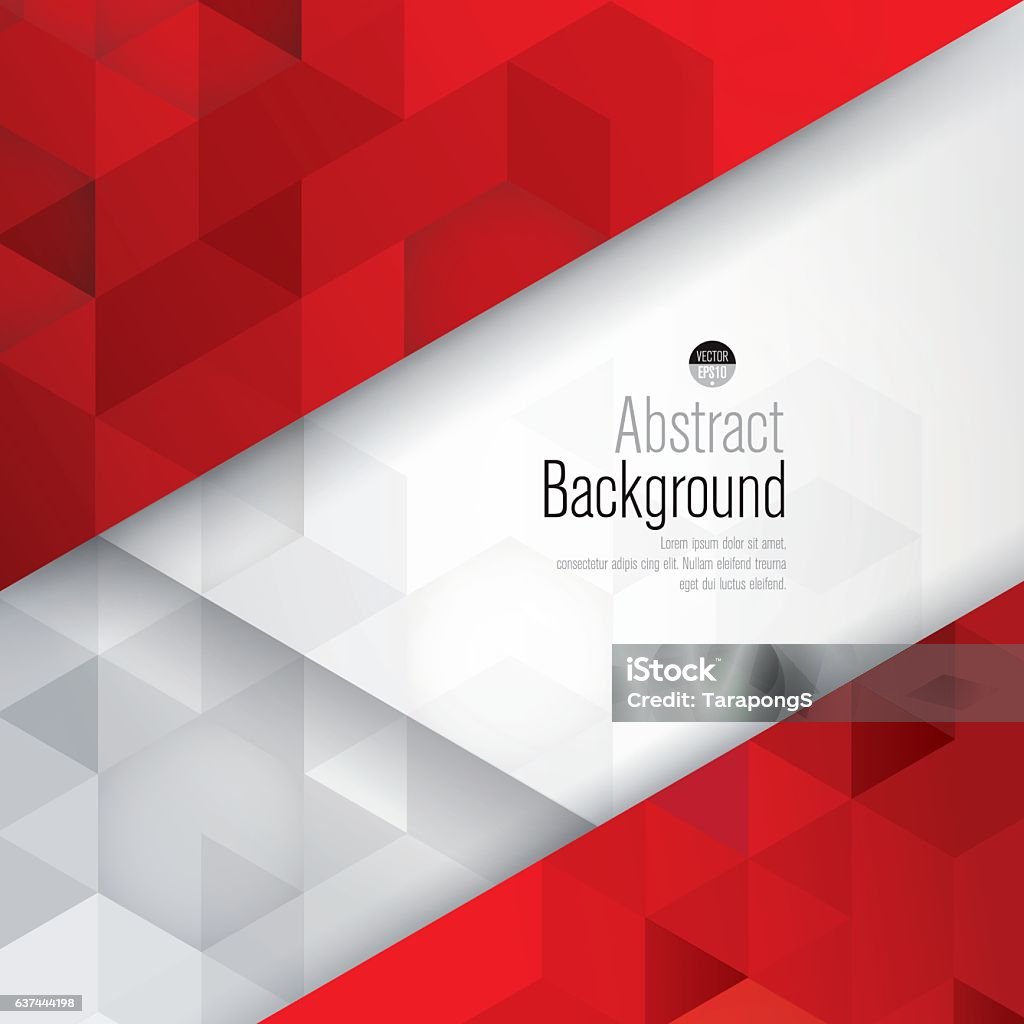 Red and white background vector. Vector illustration was made in eps 10 with gradients and transparency can be used in cover design, book design, website background, CD cover, advertising. Red stock vector