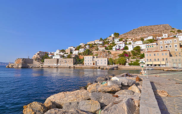istock landscape of Hydra island Greece 637444860