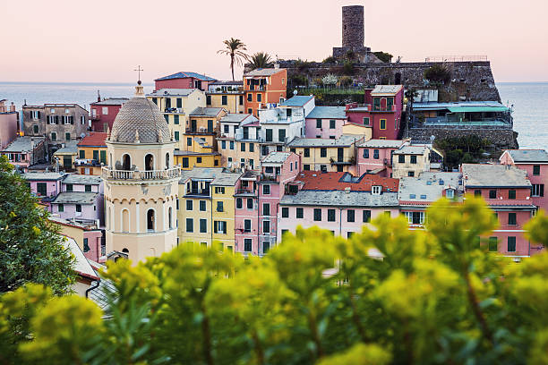 istock Vernazza architecture at sunrise 637456820