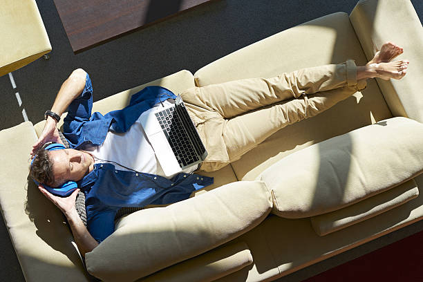 istock Time to relax at home 637457160
