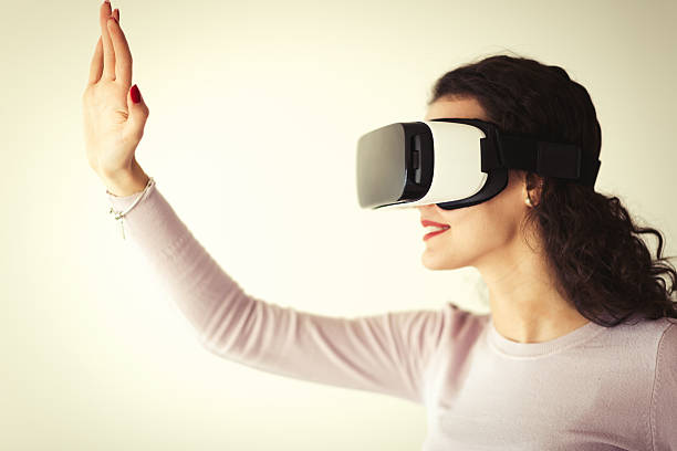 istock VR glasses giving amazing gaming experience 637458224