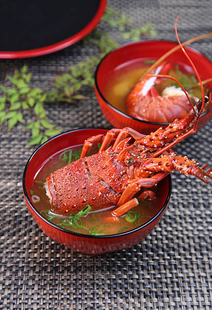 istock Miso soup of the lobster 637468616