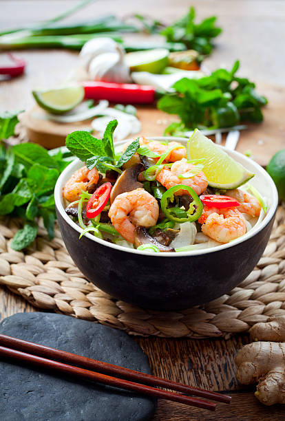 istock Vietnamese Prawn noodles 637492750