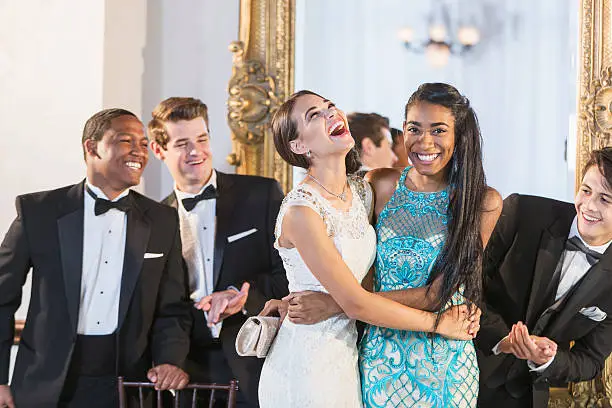 Photo of Teenagers and young adults in formalwear
