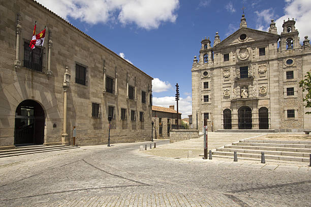 istock Plaza la Santa in Avila, Spain 637505190