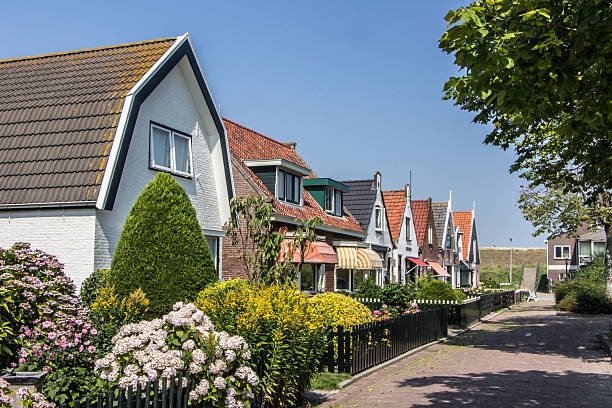 istock Old houses in Cocksdrop Netherlands 637506482
