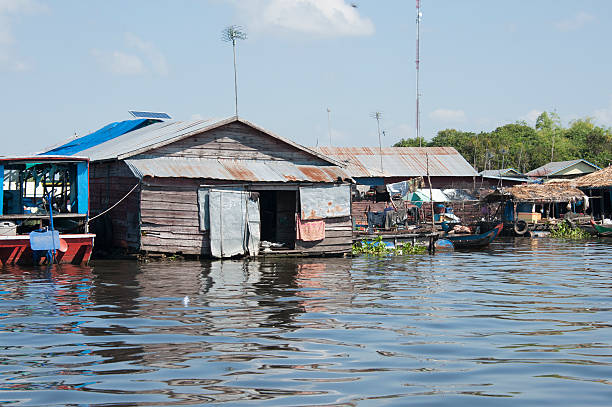 istock Tonle Sap, Floating villages 637507176