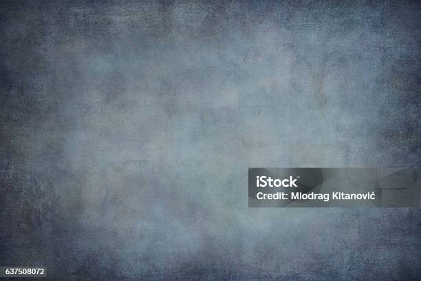 Blue Dotted Grunge Texture Background Stock Photo - Download Image Now - Backgrounds, Backdrop - Artificial Scene, Photography