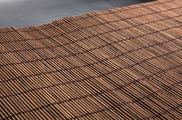 istock bamboo Mat - stand food 637509858