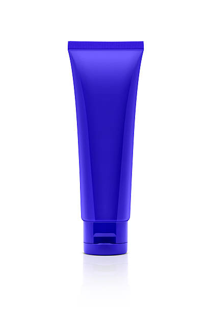 istock blank packaging blue cosmetic plastic tube isolated on white 637512424