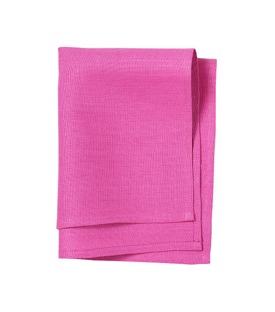 purple pink napkin