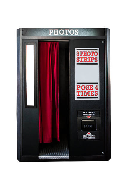 cabina de fotos - photo booth fotografías e imágenes de stock