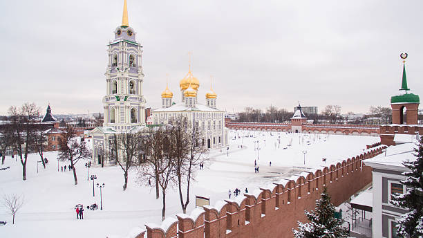 istock Tula Kremlin in winter aerial view 05.01.2017 637524460