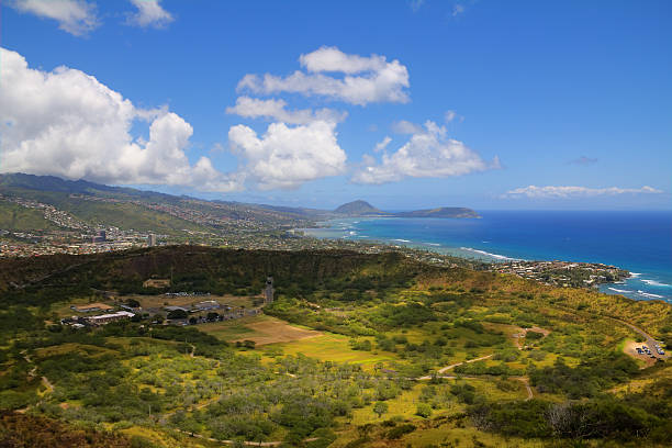 istock Eastern overlook of Oahu 637524684