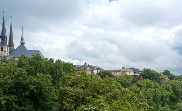 Luxembourg City Luxembourg City notre dame cathedral of luxembourg stock pictures, royalty-free photos & images