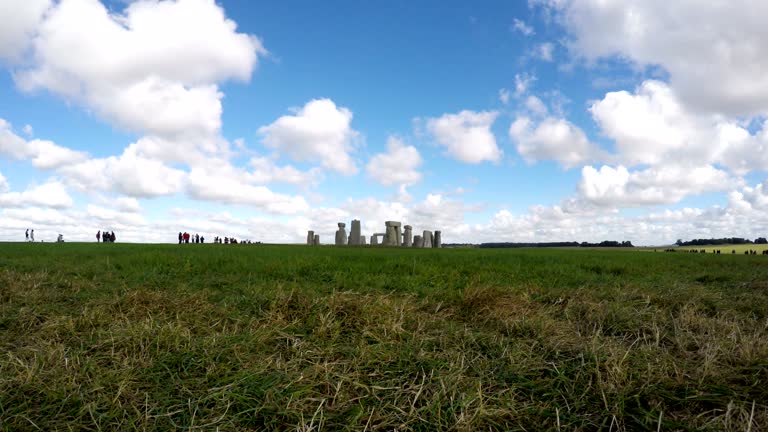 Stonehenge, Salisbury, Amesbury, England, Real Time