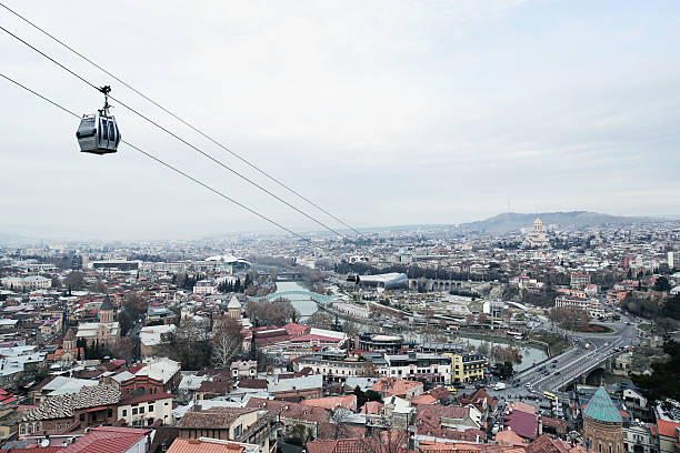 istock Cable car in Tbilisi, Georgia 637534264