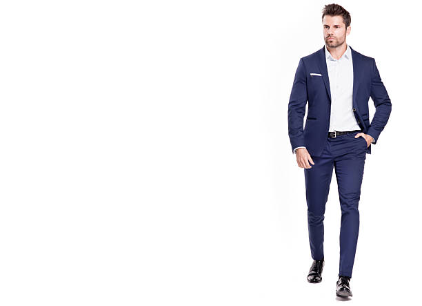 istock Elegant handsome man in suit. 637535100