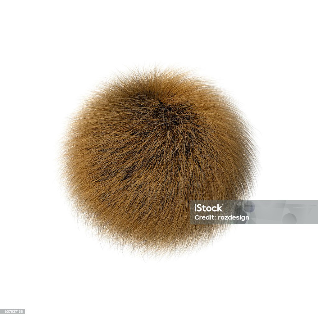 Fur ball Animal Hair stock illustration