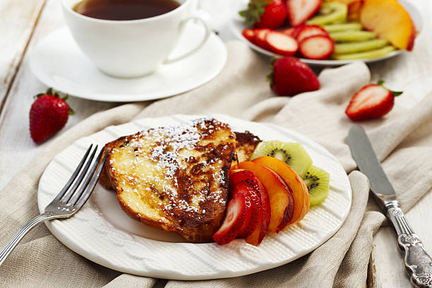 istock French toast with berries and fruits 637538396