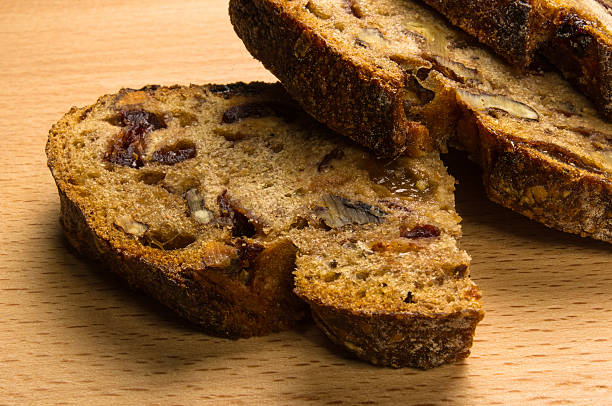 istock Slices of malt bread handmade 637541242