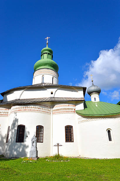istock Church in Kirillo-Belozersky monastery. 637541946