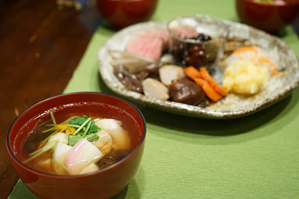 istock Home cooked Japanese style dish 637546060