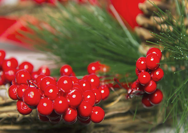 istock Christmas decoration on the tree, blurred 637550860