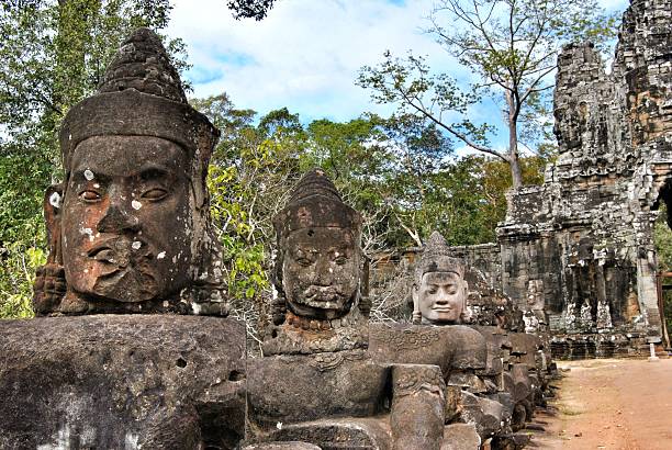 istock Angkor temple area in Siem Reap, Cambodia 637551030