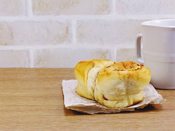 homemade bread with bacon ham pork and mayonnaise