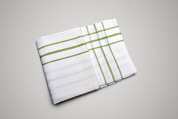 istock White Tablecloth made of linen 637552454