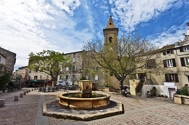 istock Street view in Saint-Florent 637554422