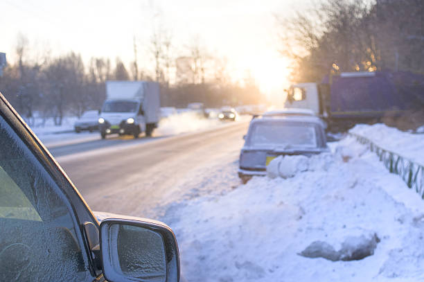 istock City Traffic In Cold Day 637555116