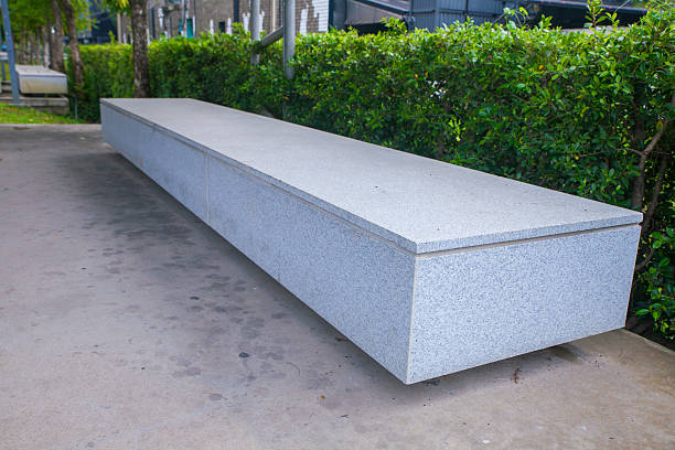 istock stone bench in the garden 637555462