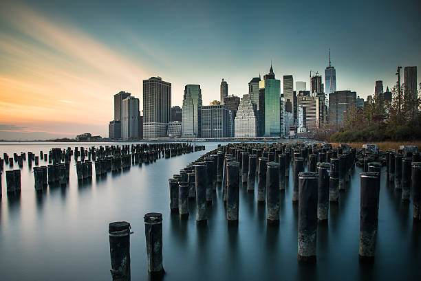 istock The Manhattan view from Brooklyn bridge 637555630