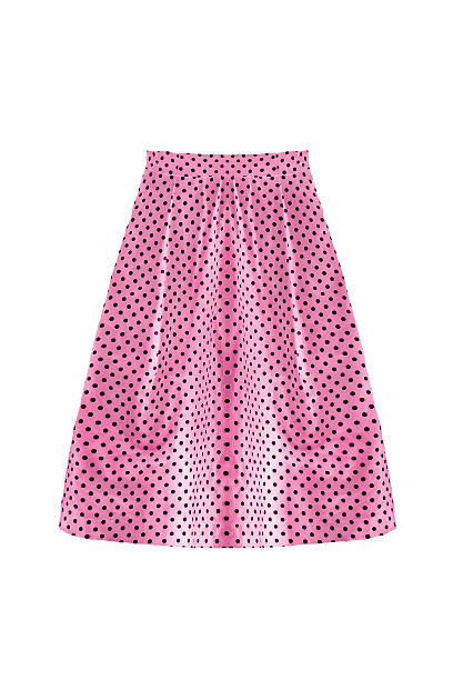 istock Pink skirt isolated 637556930