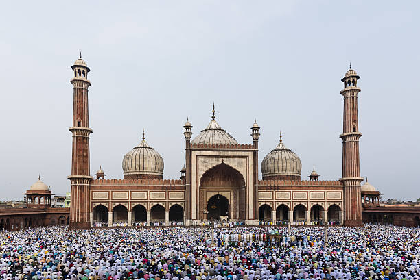 istock People praying inside Jama Masjid in Chandni Chowk. 637557430