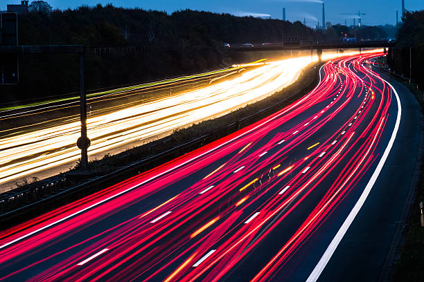istock Motorway to Venlo long time exposure 637567676