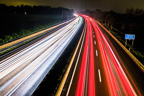 istock Motorway to Venlo long time exposure 637569546