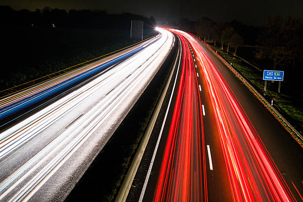 istock Motorway to Venlo long time exposure 637569610