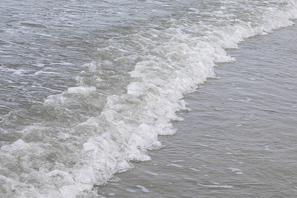 istock Soft wave of sea on the beach. 637569782