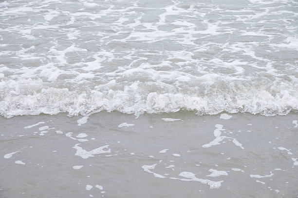 istock Soft wave of sea on the beach. 637572052