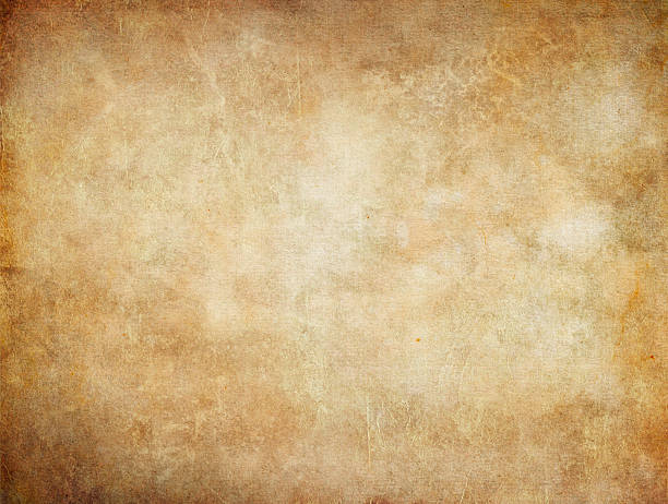 Old paper texture. Aged yellowed paper background for the design. Grunge paper. papyrus paper photos stock pictures, royalty-free photos & images