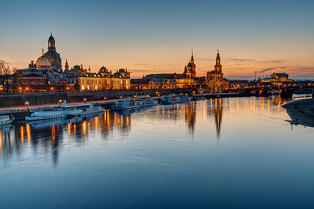 istock The old town of Dresden at sunset 637574510