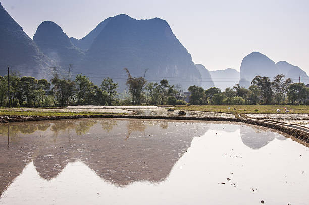 istock The karst mountains and river scenery 637578644