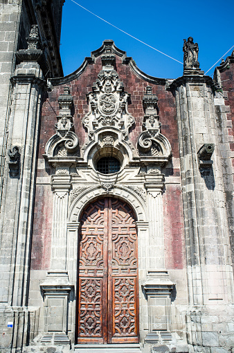 The Sagrario chapel of the Metropolitan Cathedral in Mexico City