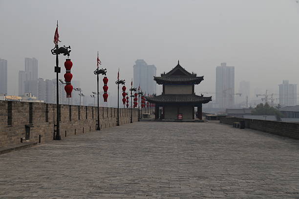 istock Fortifications of Xi'an 637592430
